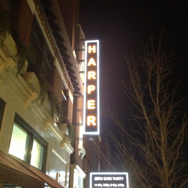 Photo taken at Harper Theater by Walter J. on 1/19/2013