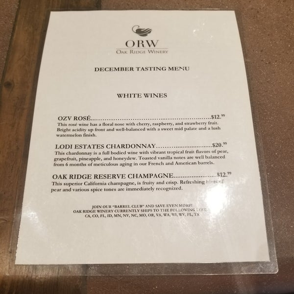 All of their wines ate quite delicious but the 2014 OVZ Old Vine Zifandel Reserve is my favorite. You wint be disappointed. The Lodi Estate is delicious for cab lovers.