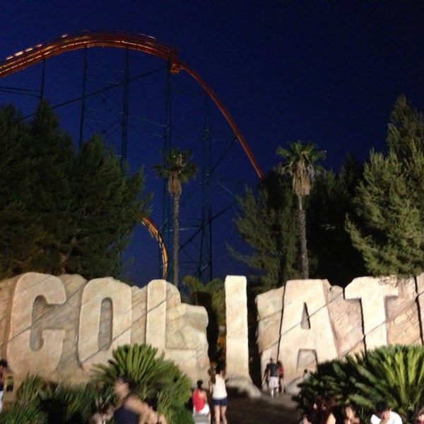 Goliath Roller Coaster Six Flags Magic Mountain Seats