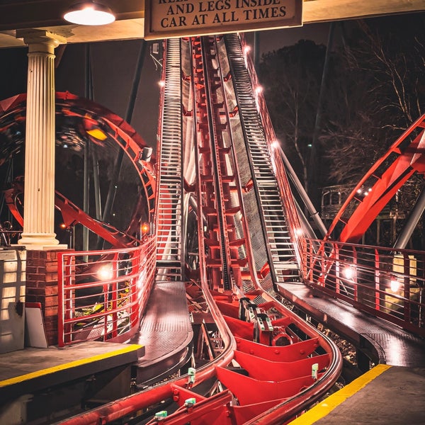 Photo taken at Six Flags Over Georgia by ASIM🦅 on 12/23/2022