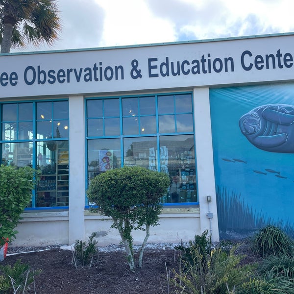 Photo taken at Manatee Observation &amp; Education Center by Kay S. on 3/15/2022