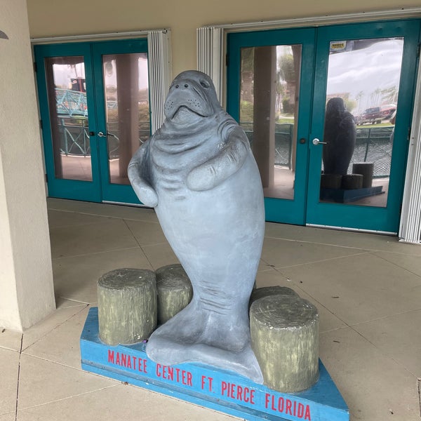 Photo taken at Manatee Observation &amp; Education Center by Kay S. on 3/15/2022