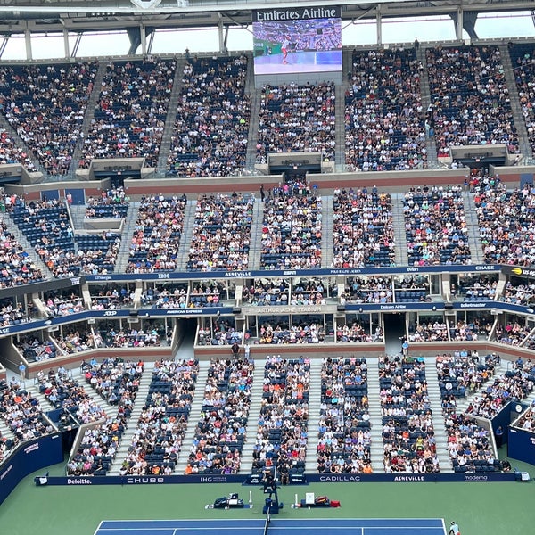 9/6/2022 tarihinde Ming X.ziyaretçi tarafından USTA Billie Jean King National Tennis Center'de çekilen fotoğraf