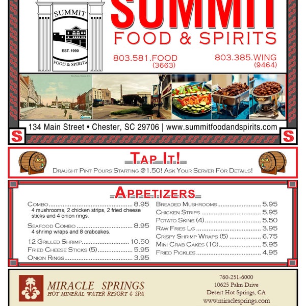 รูปภาพถ่ายที่ Summit Food &amp; Spirits โดย Summit Food &amp; Spirits เมื่อ 1/14/2015