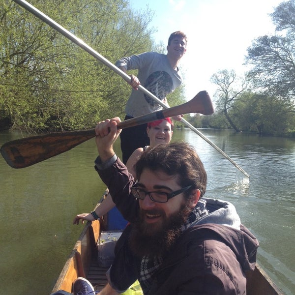 Photo taken at Cherwell Boathouse by Sinead D. on 4/13/2014