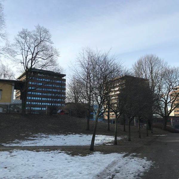 Photo taken at Tøyen Torg by Per H. on 4/11/2018
