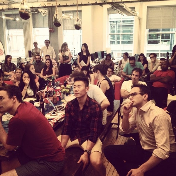Photo taken at Percolate NYC by Kim S. on 7/1/2014