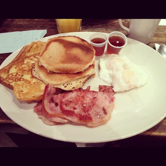 The Yankee Doodle Dandy breakfast will sort you out for the rest of the day!