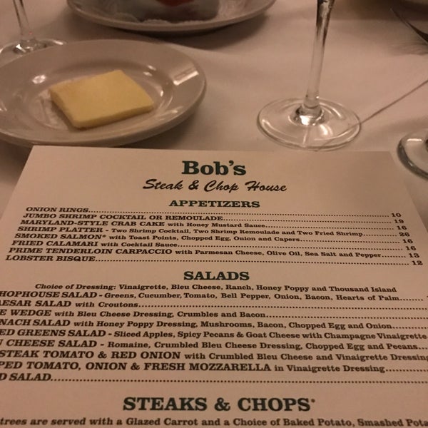 Photo taken at Bob&#39;s Steak And Chop House by M J. on 4/3/2017