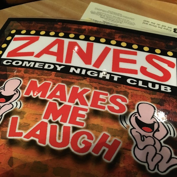 6/7/2016 tarihinde Kimmie M.ziyaretçi tarafından Zanies Comedy Club'de çekilen fotoğraf