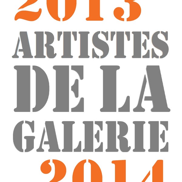 "Les artistes de la galerie" octobre 2013 > janvier 2014