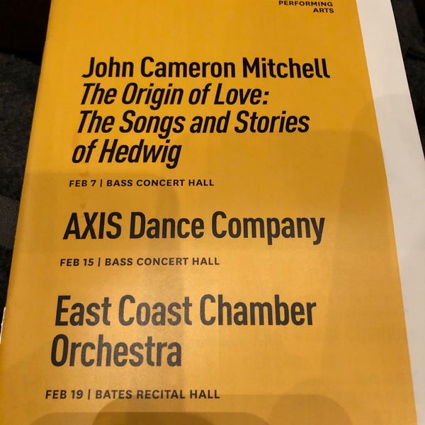 Foto scattata a Bass Concert Hall da Guillermo il 2/8/2020