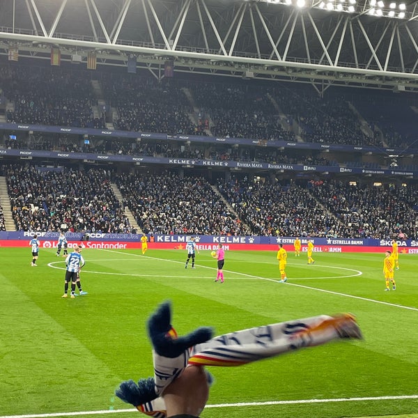 Снимок сделан в RCDE Stadium пользователем Dr. O 2/13/2022