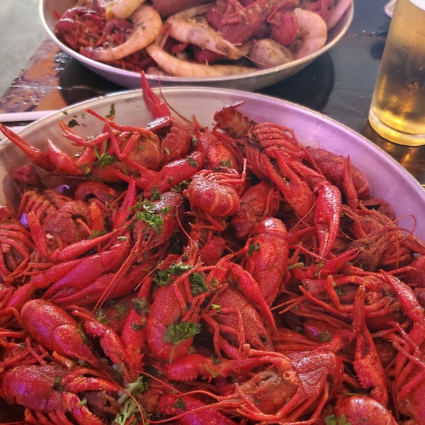 Photo taken at BOIL Seafood House by Megan D. on 5/21/2020