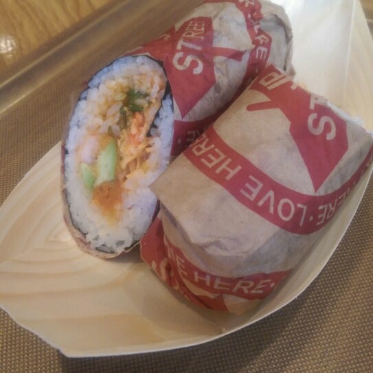 Looking for the famous sushi burrito? Here you can find it without standing in line for 2 hours and they're amazing.