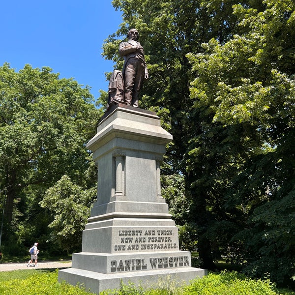 Statue of Daniel Webster Central Park New York, NY