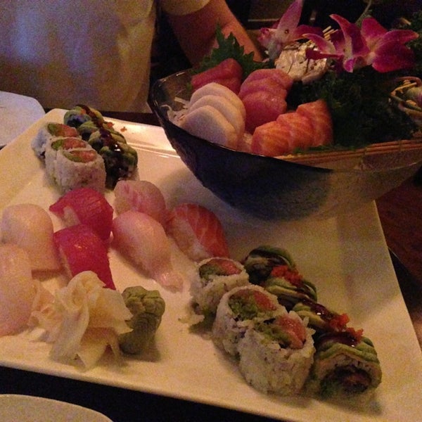 Photo taken at sushi d by Katie F. on 7/6/2013