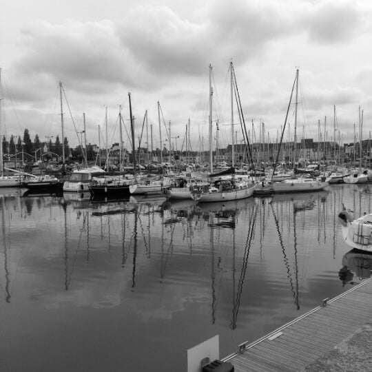 Photo taken at Port de Paimpol by Adelaide F. on 10/20/2012