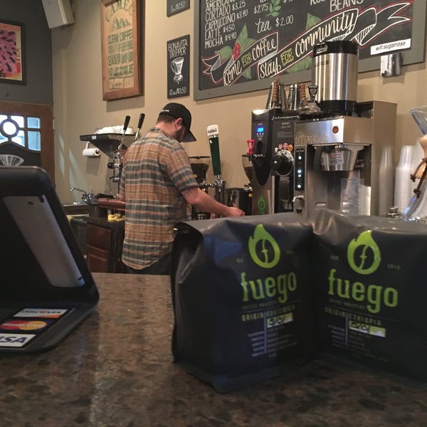 Photo taken at Fuego Coffee Roasters by M Iftekharul A. on 5/1/2016