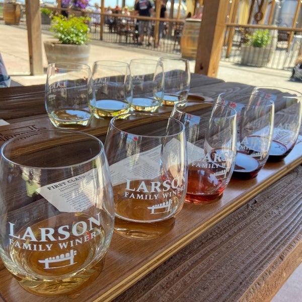 Photo taken at Larson Family Winery by Joel V. on 4/17/2021
