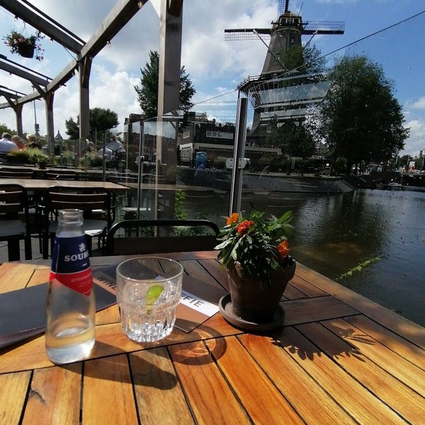 Photo taken at Bar Restaurant De Kop van Oost by Olivier B. on 8/7/2021