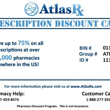 Check out www.AtlasRx.com to save money on your prescription drug purchases! It is completely free to try and there is no personal information that you need to enter
