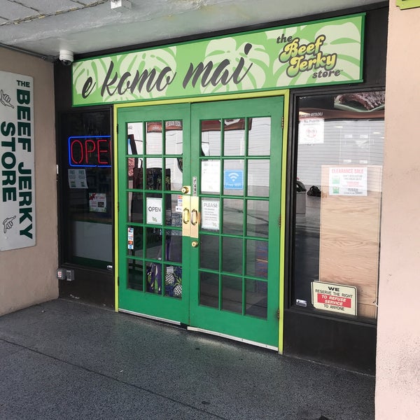 Beef Jerky Store American Restaurant in Downtown Las Vegas