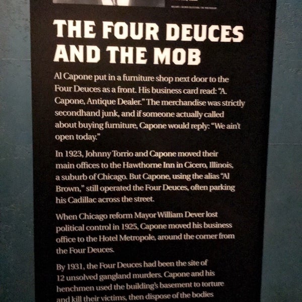 รูปภาพถ่ายที่ The Mob Museum โดย Julio O. เมื่อ 2/18/2020