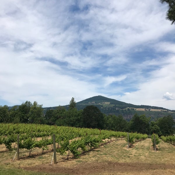 Photo taken at Cathedral Ridge Winery by X on 6/18/2018