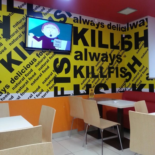 Photo taken at Killfish Burgers by Иришка З. on 11/5/2013