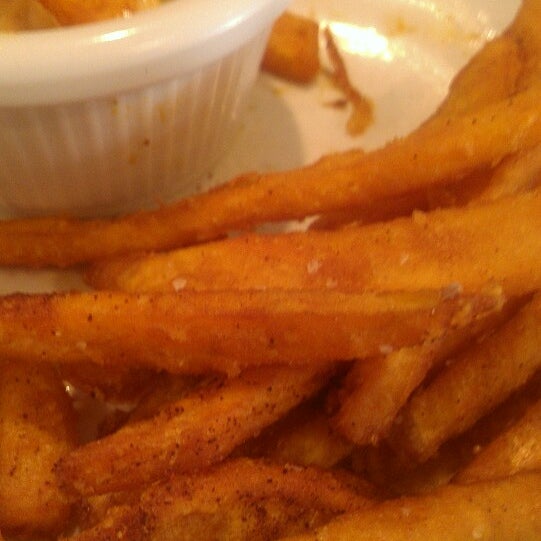 The sweet potato fries are a must.