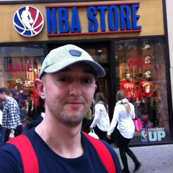 Photo taken at NBA Store by Can O. on 4/18/2015