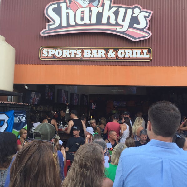 Photo taken at Sharky&#39;s Sports Bar by Phedra M. on 2/1/2015