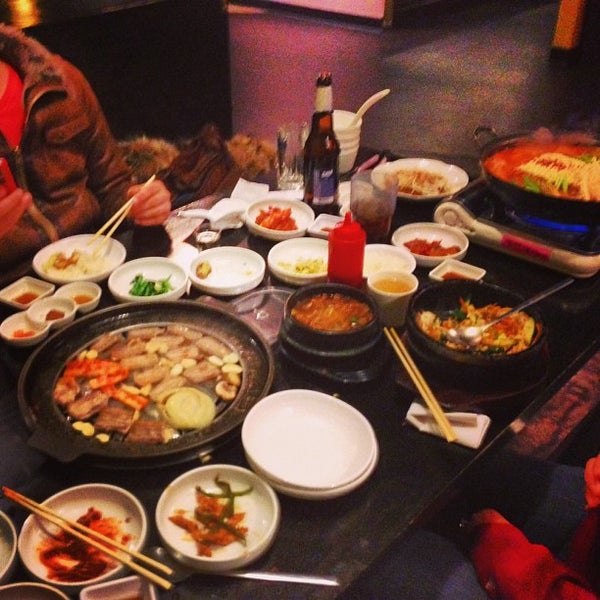 Photo taken at Tozi Korean B.B.Q. Restaurant by Addam H. on 2/24/2013