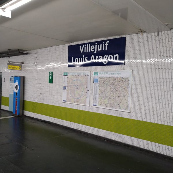 Métro Villejuif — Louis Aragon [7] Station de métro à Villejuif