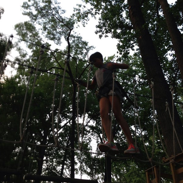 Photo taken at The Adventure Park at Sandy Spring by Frank N. on 7/10/2013