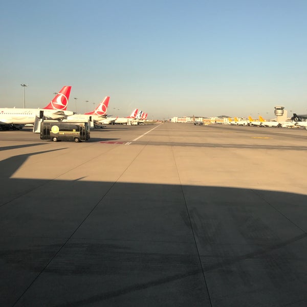 Photo taken at Istanbul Sabiha Gökçen International Airport (SAW) by Oğuzhan E. on 8/10/2018