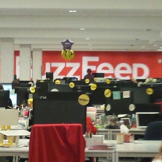 Photo taken at BuzzFeed by Christianna G. on 10/8/2014