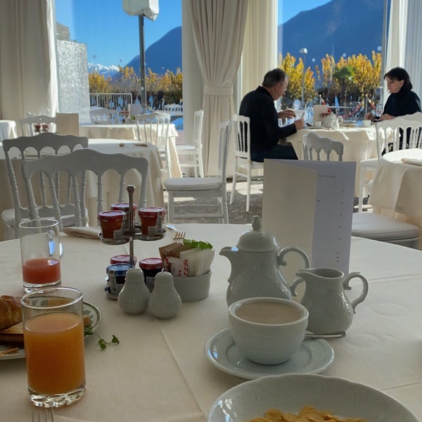 Photo taken at Hotel Splendide Royal Lugano by HK on 11/5/2021