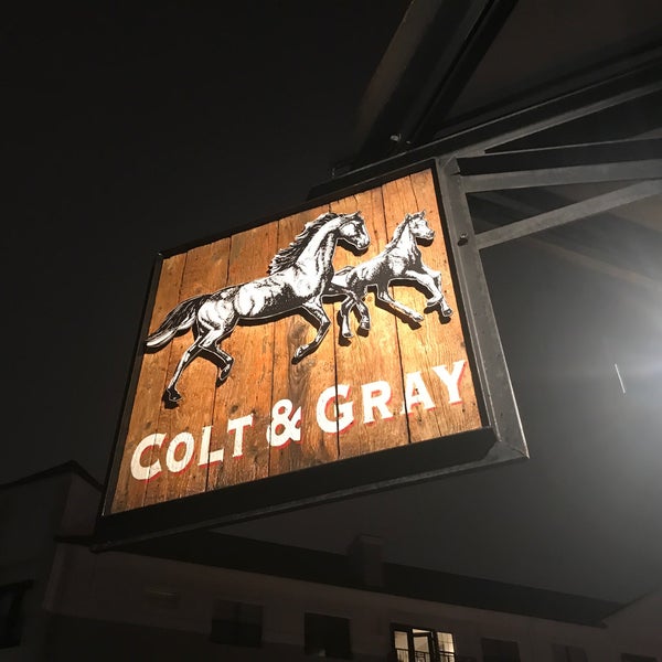 Photo taken at Colt &amp; Gray by Martina S. on 3/16/2018
