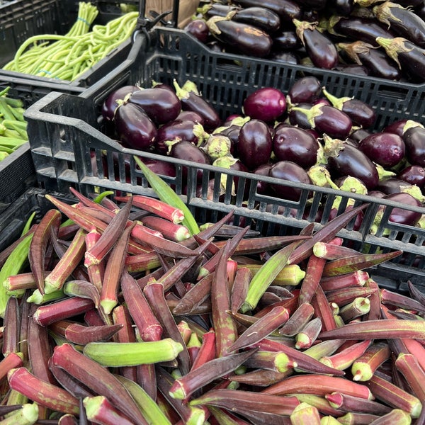 9/10/2022 tarihinde Martina S.ziyaretçi tarafından Ferry Plaza Farmers Market'de çekilen fotoğraf