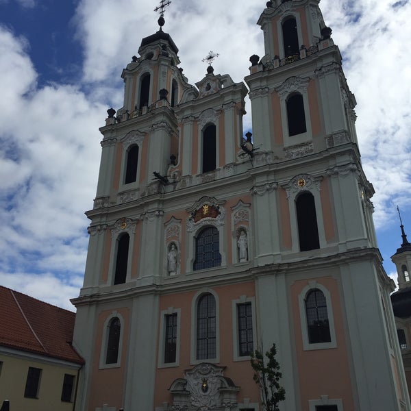 Das Foto wurde bei Šv. Kotrynos bažnyčia | Church of St. Catherine von Lena S. am 9/19/2016 aufgenommen