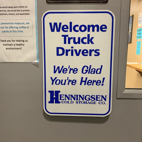 Henningsen Cold Storage Co Dandk Organizer