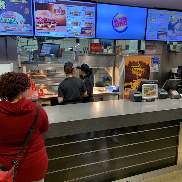 Burger King Fast Food Restaurant in Zaragoza