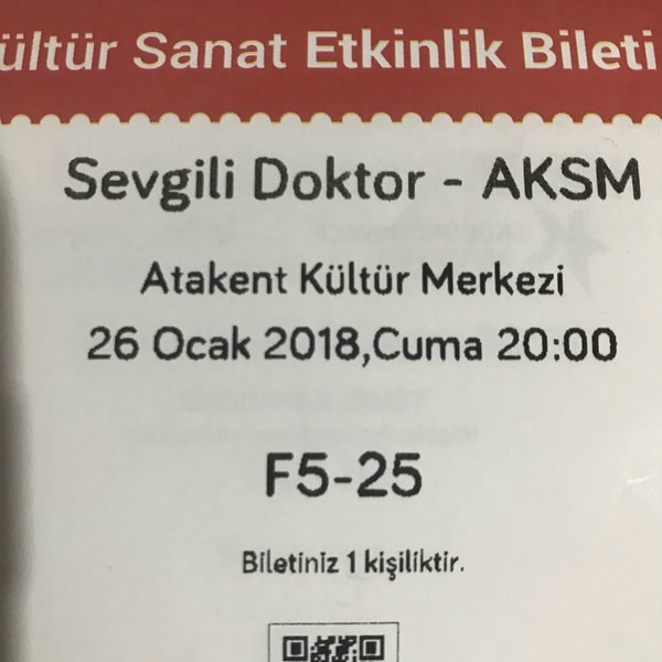 รูปภาพถ่ายที่ Atakent Kültür ve Sanat Merkezi โดย Gözde เมื่อ 1/26/2018