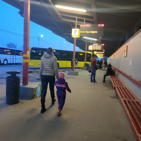 Photo taken at Riga International Bus Station by Vlad on 4/30/2021