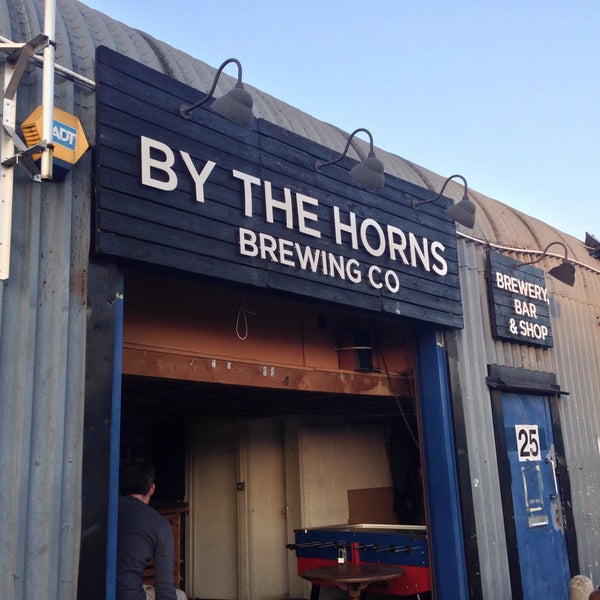 Photo taken at By The Horns Brewing Co by Geoff B. on 7/9/2015