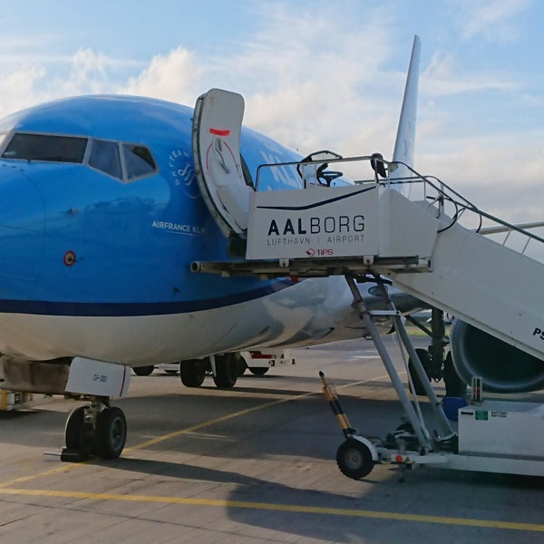 Photo taken at Aalborg Airport (AAL) by Le Baft on 11/18/2018