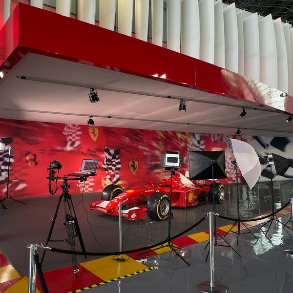 Photo taken at Ferrari World Abu Dhabi by Lama on 9/24/2023