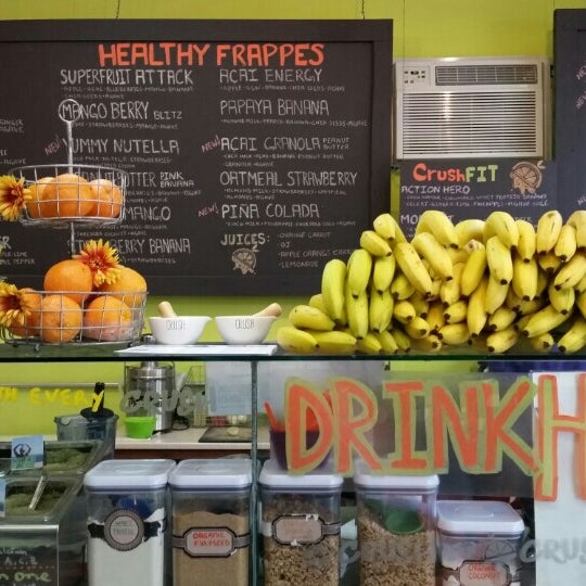 Photos at Crush Juice Bar Condado Juice Bar